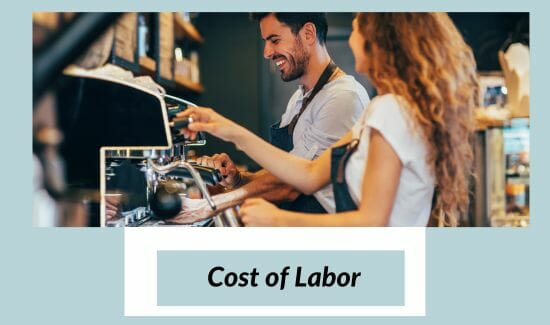 Cost of labor at starbucks