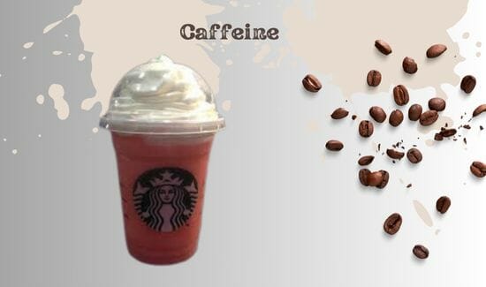 Caffeine of Pink Starburst Frappuccino