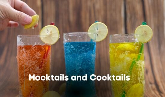 Mocktails and Cocktails