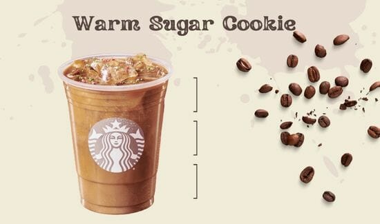 starbucks secret menu Warm Sugar Cookie