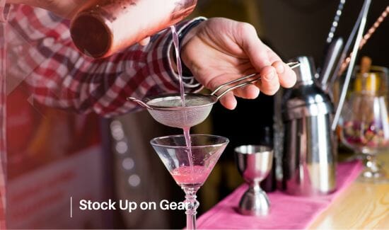 Stock Up on Gear for crafting cocktails