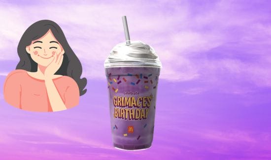 what flavor is the grimace milkshake
